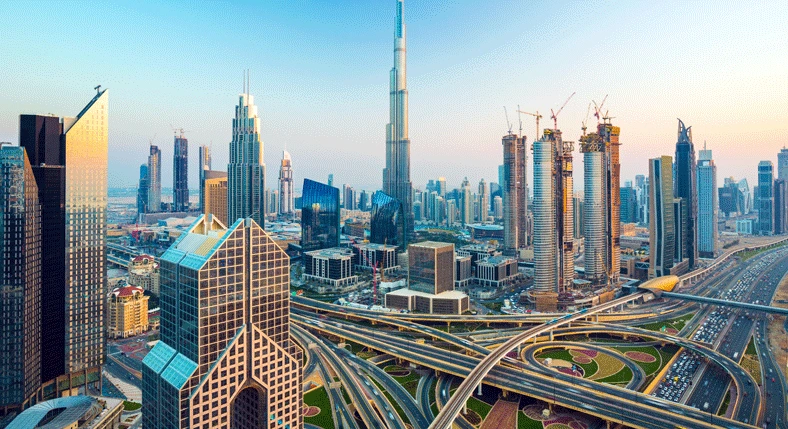 HTZ Delivery van serving JBR, Dubai